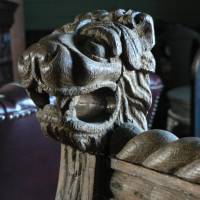 Vene päritolu nn lõvidega tool, XIX saj.